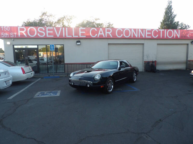 2002 Ford Thunderbird for sale at ROSEVILLE CAR CONNECTION in Roseville CA