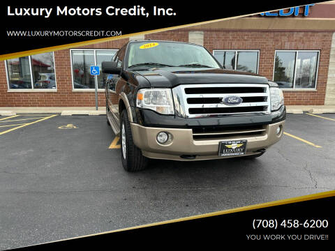 2014 Ford Expedition EL for sale at Luxury Motors Credit, Inc. in Bridgeview IL