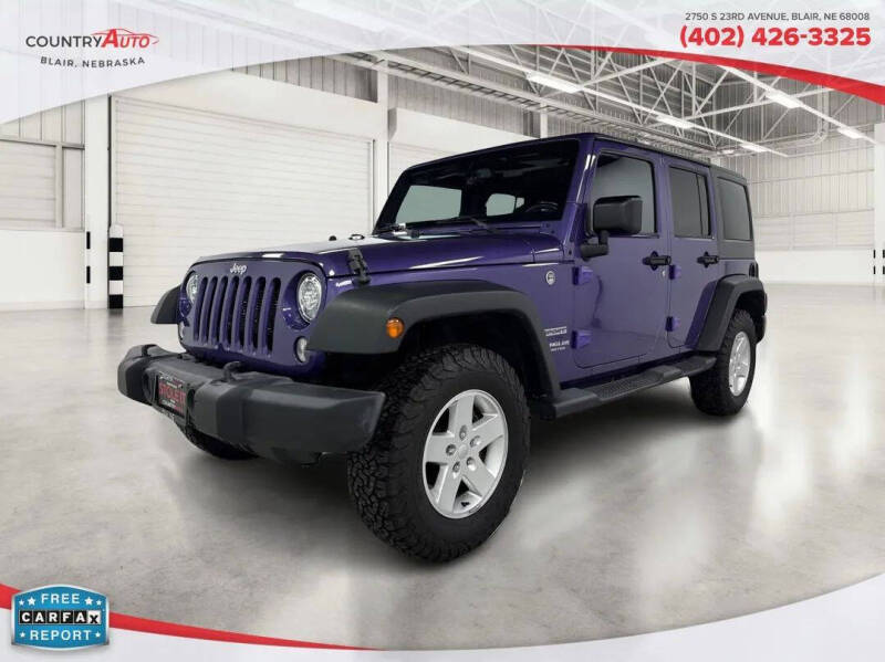 2017 Jeep Wrangler Unlimited Sport S