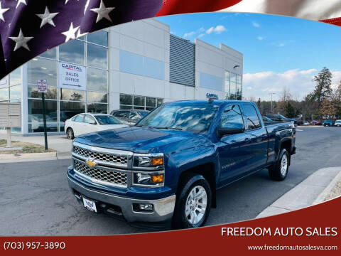 2015 Chevrolet Silverado 1500 for sale at Freedom Auto Sales in Chantilly VA