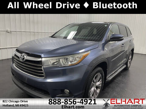 2015 Toyota Highlander for sale at Elhart Automotive Campus in Holland MI
