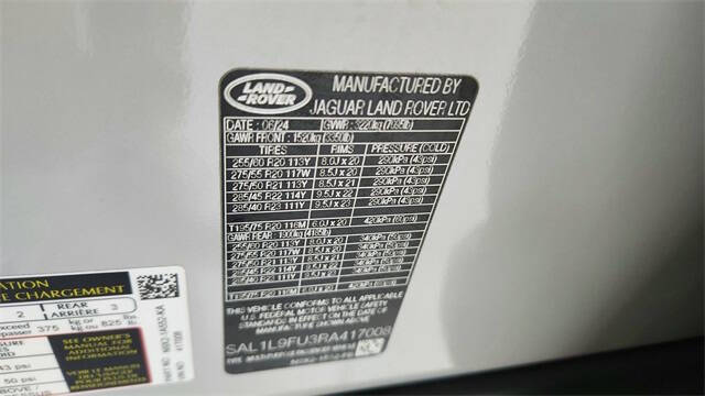 2024 Land Rover Range Rover Sport P400 Dynamic SE