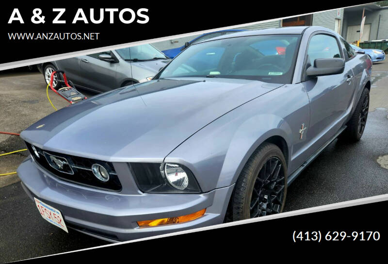 2007 Ford Mustang for sale at A & Z AUTOS in Westfield MA