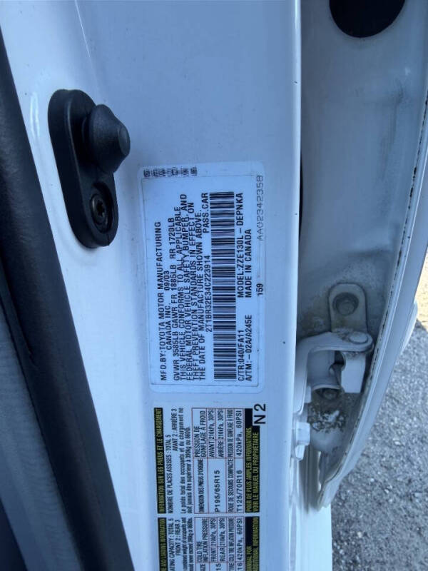 2004 Toyota Corolla CE