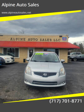 2012 Nissan Sentra for sale at Alpine Auto Sales in Carlisle PA