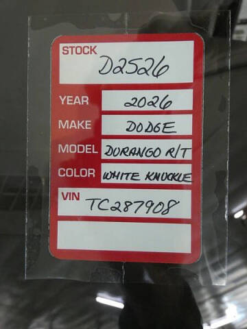 2026 Dodge Durango