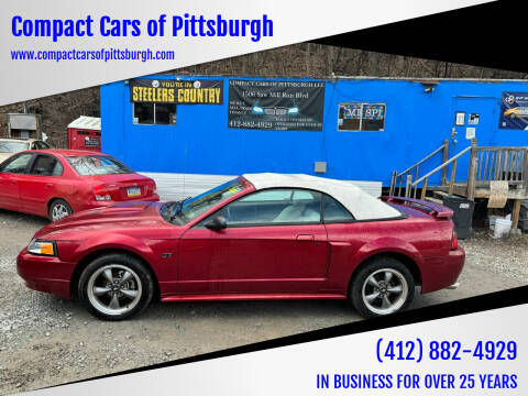 2003 Ford Mustang for sale at Compact Cars of Pittsburgh in Pittsburgh PA