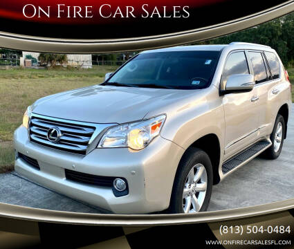 2012 Lexus GX 460 for sale at On Fire Car Sales in Tampa FL