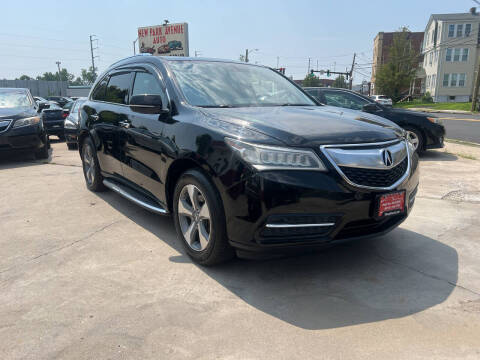 2016 Acura MDX for sale at New Park Avenue Auto Inc in Hartford CT