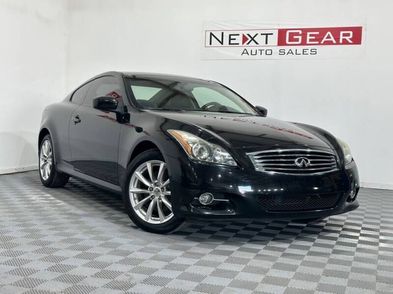 2011 Infiniti G37 Coupe for sale at Next Gear Auto Sales in Westfield IN