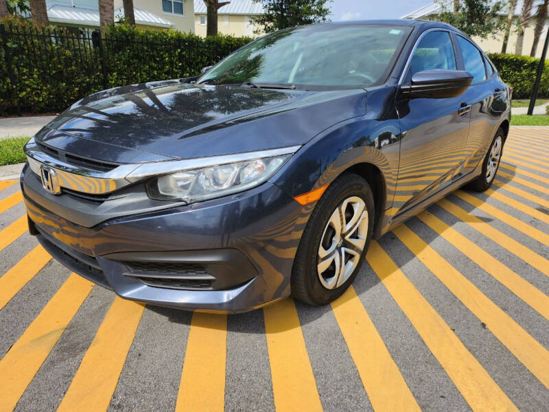 2016 Honda Civic for sale at HD CARS INC in Hollywood FL