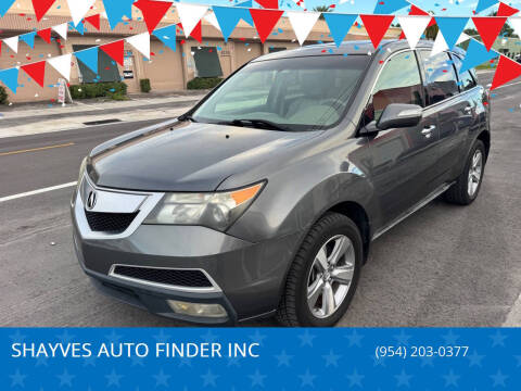 2012 Acura MDX SH-AWD