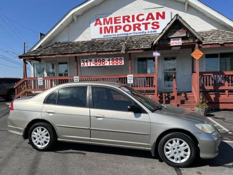 2005 Honda Civic for sale at American Imports INC in Indianapolis IN