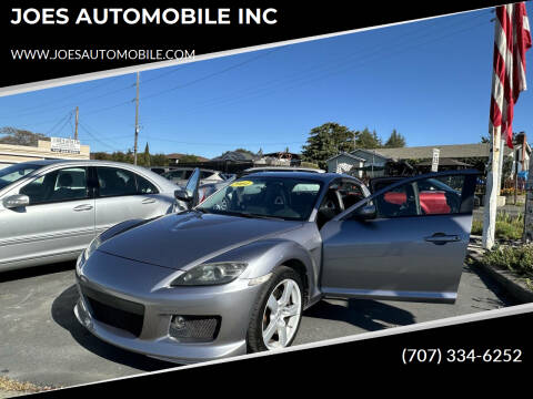 2004 Mazda RX-8 for sale at JOES AUTOMOBILE INC in Napa CA