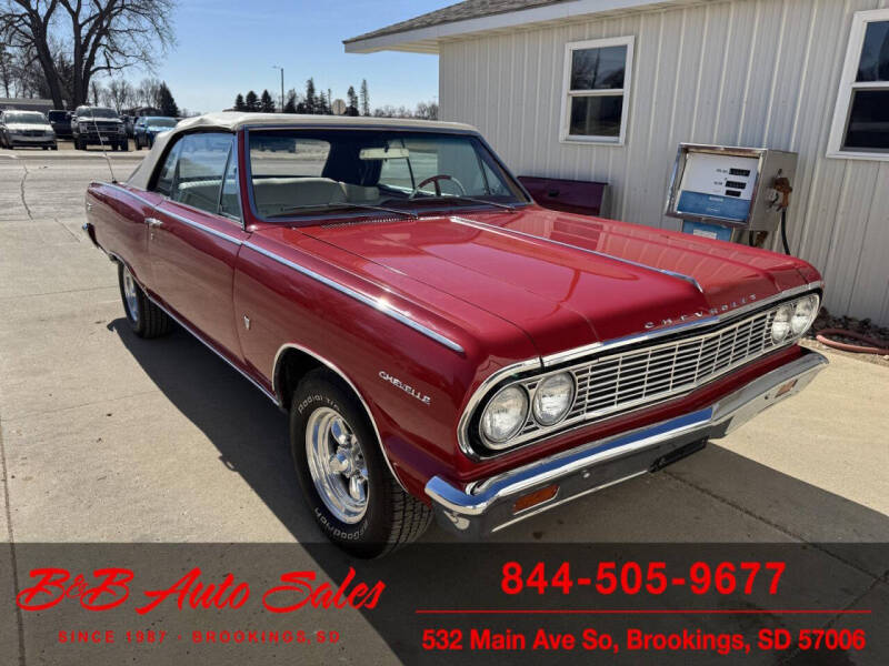1964 Chevrolet Malibu for sale at B & B Auto Sales in Brookings SD