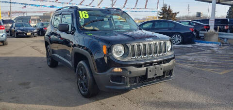 2016 Jeep Renegade for sale at I-80 Auto Sales in Hazel Crest IL