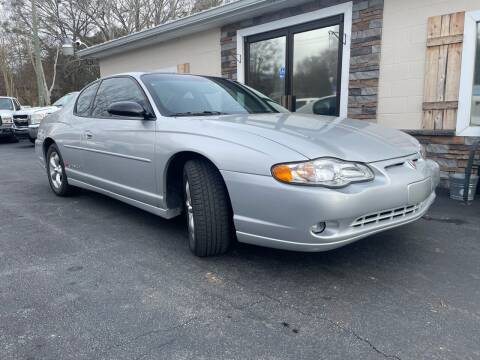 2001 Chevrolet Monte Carlo for sale at SELECT MOTOR CARS INC in Gainesville GA