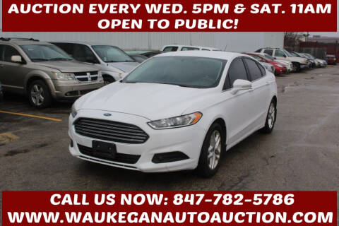 2013 Ford Fusion for sale at Waukegan Auto Auction in Waukegan IL