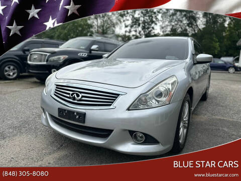 2013 Infiniti G37 Sedan for sale at Blue Star Cars in Jamesburg NJ