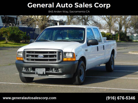 2001 Ford F-250 Super Duty for sale at General Auto Sales Corp in Sacramento CA