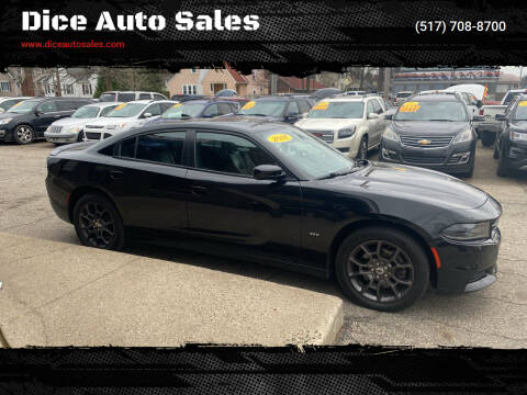 2018 Dodge Charger for sale at Dice Auto Sales in Lansing MI
