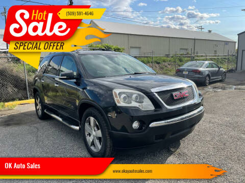 2011 GMC Acadia for sale at OK Auto Sales in Kennewick WA