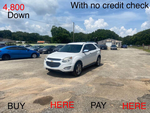 2016 Chevrolet Equinox for sale at First Choice Financial LLC in Semmes AL