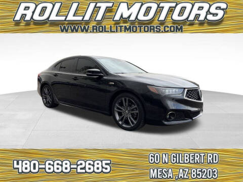2019 Acura TLX for sale at Rollit Motors in Mesa AZ