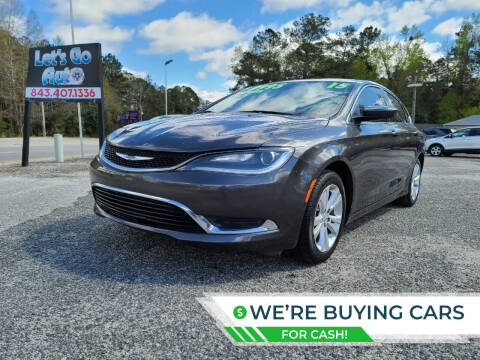 2015 Chrysler 200 for sale at Let's Go Auto in Florence SC