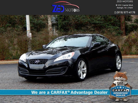 2011 Hyundai Genesis Coupe for sale at Zed Motors in Raleigh NC