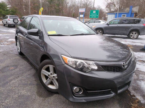 2012 Toyota Camry for sale at Mass Motor Auto LLC in Millbury MA