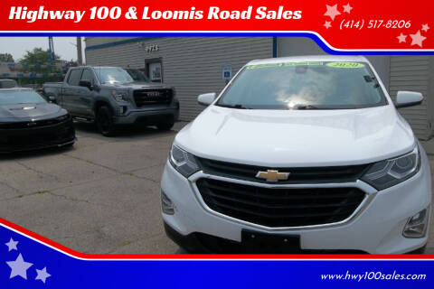 2020 Chevrolet Equinox for sale at Highway 100 & Loomis Road Sales in Franklin WI