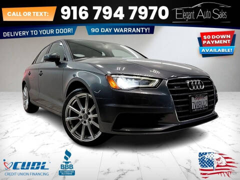 2016 Audi A3 for sale at Elegant Auto Sales in Rancho Cordova CA