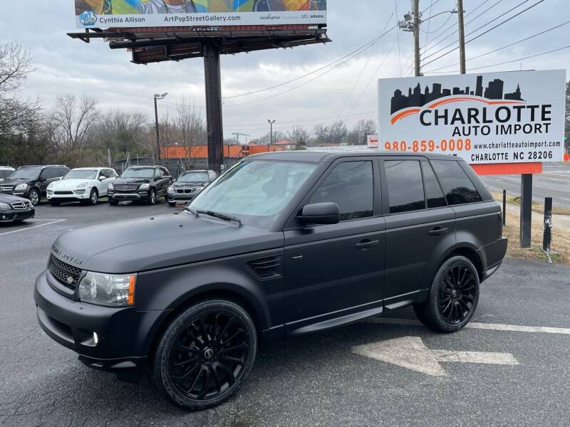 2012 Land Rover Range Rover Sport for sale at Charlotte Auto Import in Charlotte NC