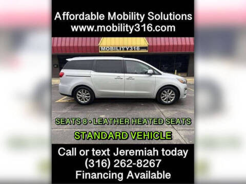 2019 Kia Sedona for sale at Affordable Mobility Solutions, LLC in Wichita KS