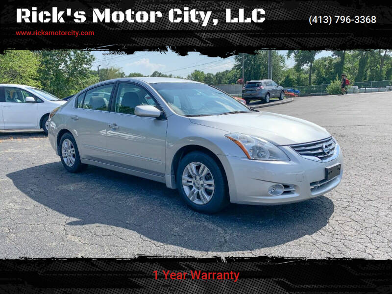 2012 Nissan Altima for sale at Rick's Motor City, LLC in Springfield MA