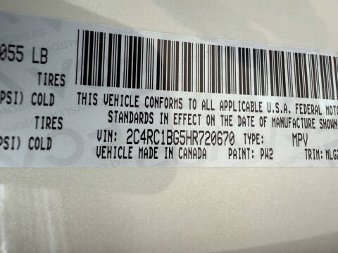 2017 Chrysler Pacifica Touring-L