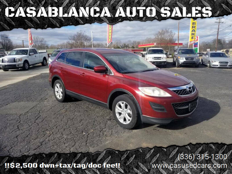 2011 Mazda CX-9 for sale at CASABLANCA AUTO SALES in Greensboro NC