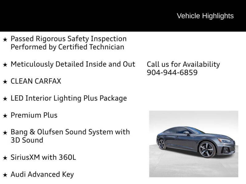 2025 Audi A5 Sportback quattro S line Prem Plus 45 TFSI