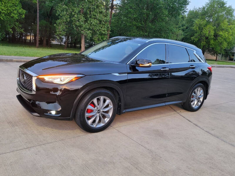 2021 Infiniti QX50 for sale at MOTORSPORTS IMPORTS in Houston TX