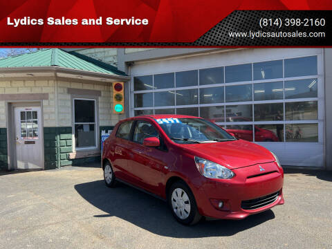 2015 Mitsubishi Mirage for sale at Lydics Sales and Service in Cambridge Springs PA