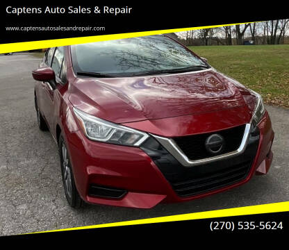 2021 Nissan Versa for sale at Captens Auto Sales & Repair in Bowling Green KY
