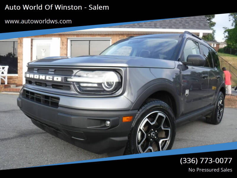 2021 Ford Bronco Sport for sale at Auto World Of Winston - Salem in Winston Salem NC