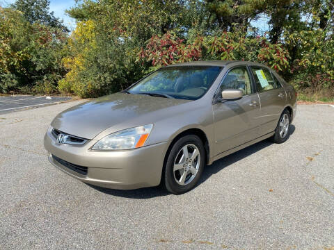 2005 Honda Accord for sale at Westford Auto Sales in Westford MA