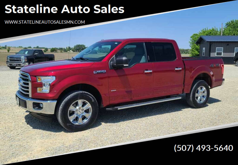 2017 Ford F-150 for sale at Stateline Auto Sales in Mabel MN