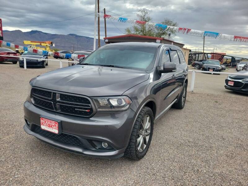 2017 Dodge Durango for sale at Bickham Used Cars in Alamogordo NM