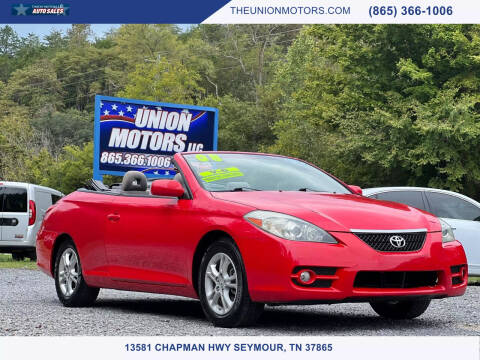 2008 Toyota Camry Solara for sale at Union Motors in Seymour TN