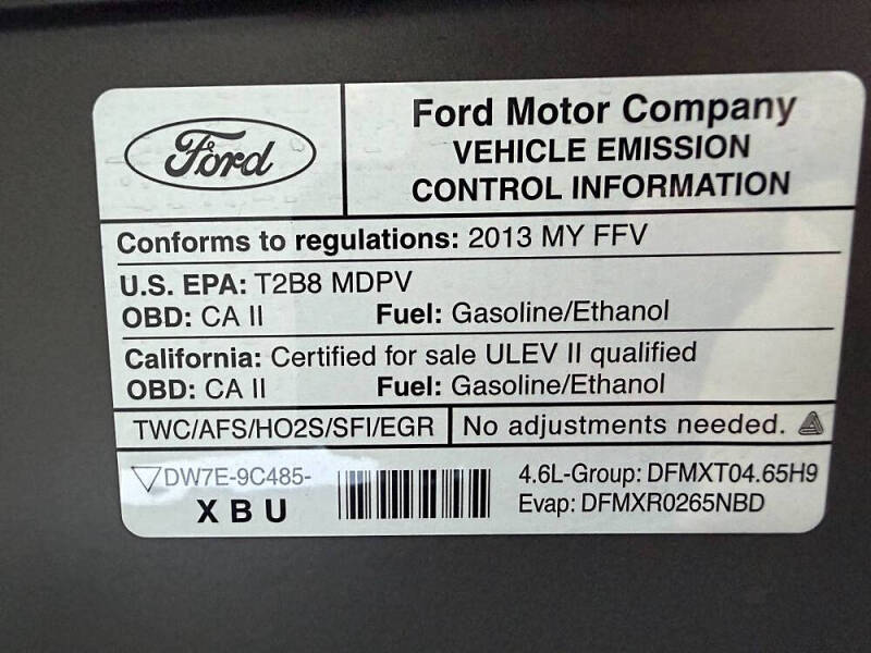 2013 Ford E-Series E-150