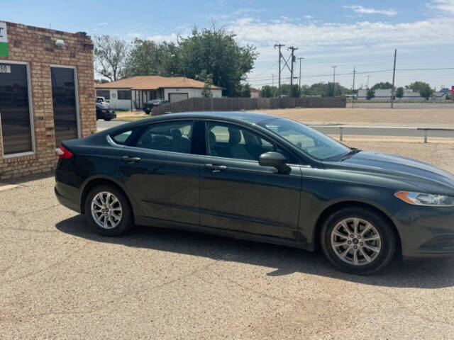 2015 Ford Fusion for sale at LEAF AUTO SALE LLC in Lubbock, TX