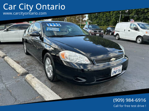 2006 Chevrolet Monte Carlo for sale at Car City Ontario in Ontario CA